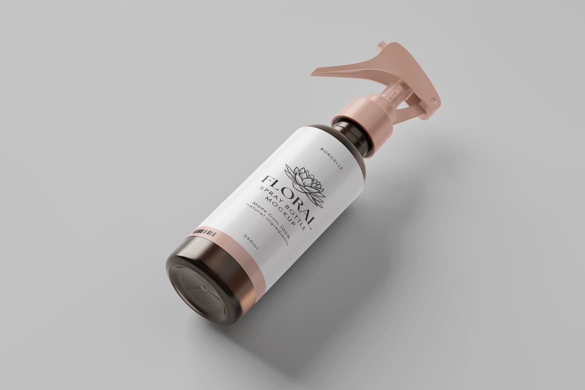 Spray Bottle Mockup