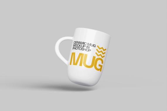 Ceramic Mug Mockup