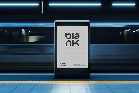 10 Subway Screen Mockup Bundle [B3]