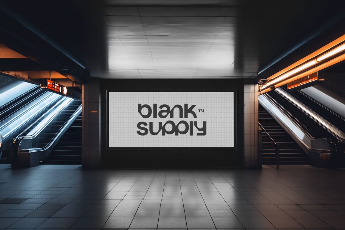 10 Subway Screen Mockup Bundle [B3]