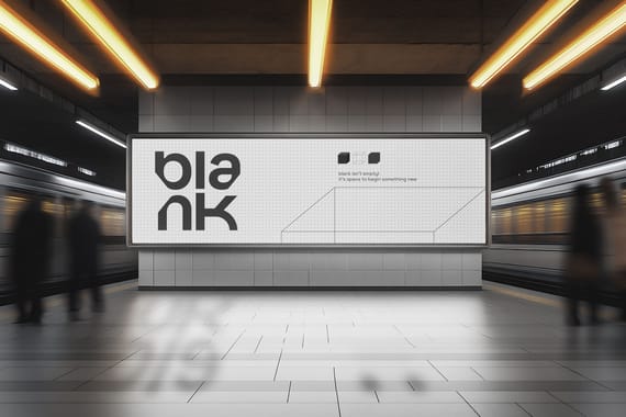 10 Subway Screen Mockup Bundle [B3]