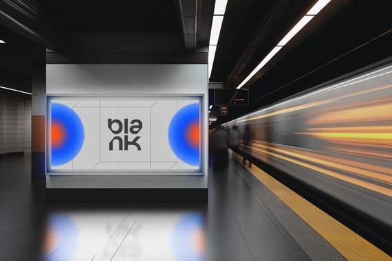 10 Subway Screen Mockup Bundle [B3]