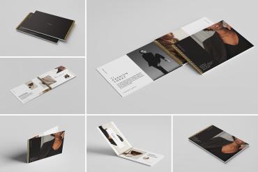 Spiral Bound Book Mockup
