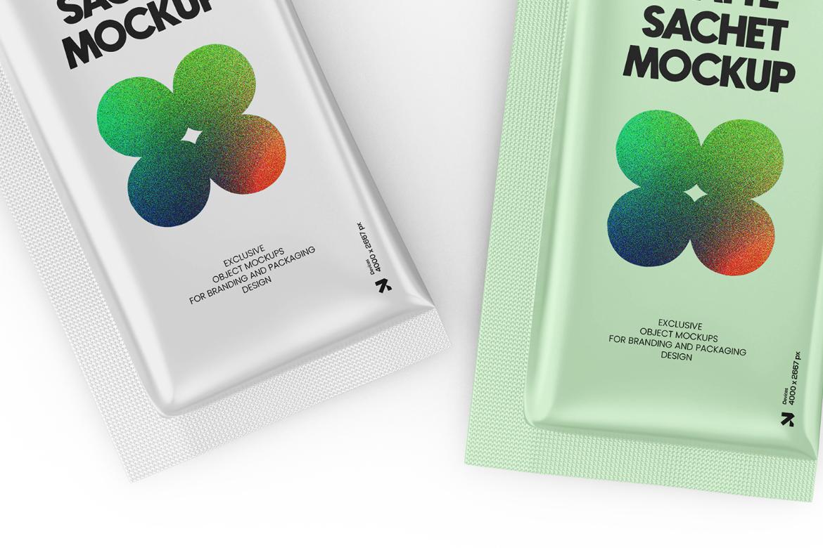 Sachet PSD Mockup