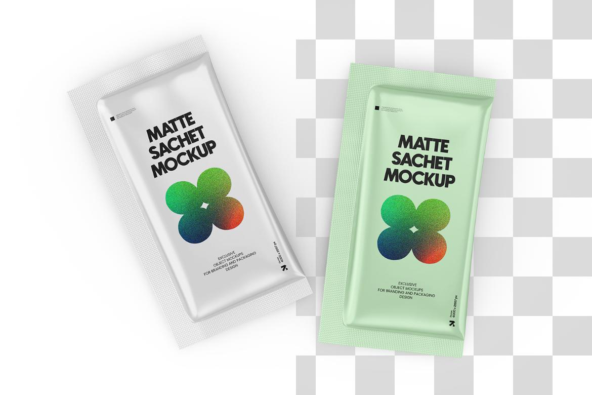 Sachet PSD Mockup