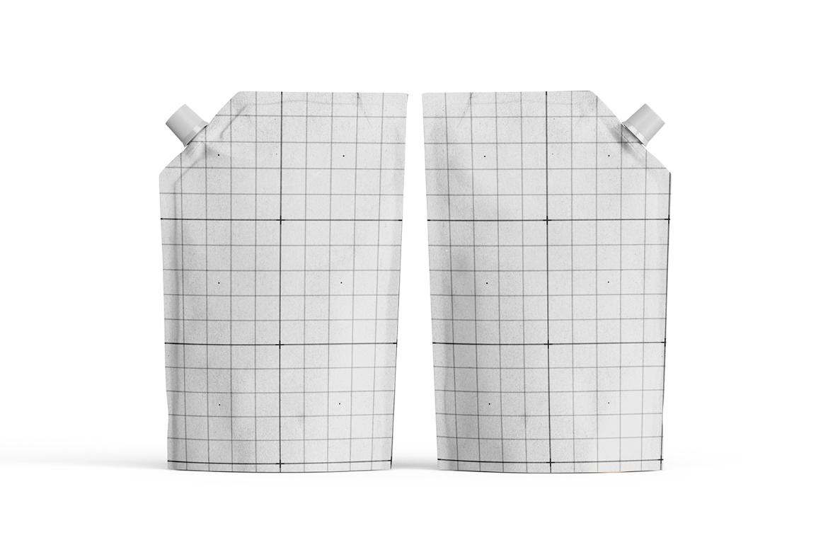 Standup Spout Pouch Mockup