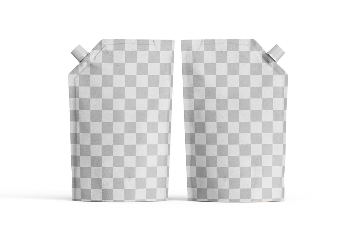 Standup Spout Pouch Mockup