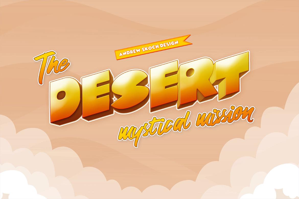 Cartoon Gaming Text Effects