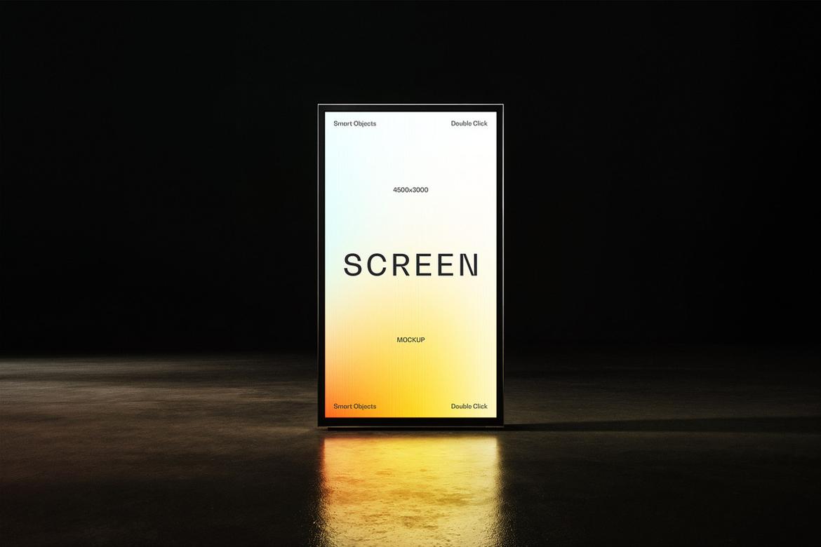 Digital Signage Mockup