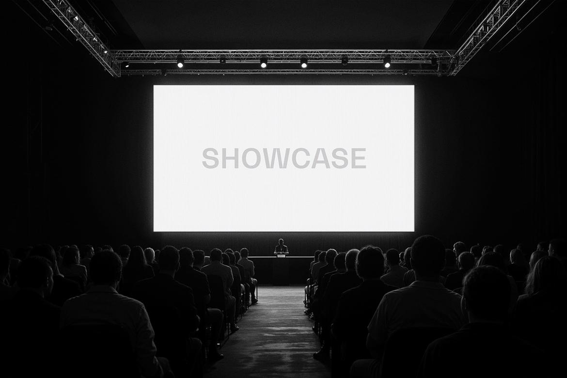 Expo Stage Screen Mockup