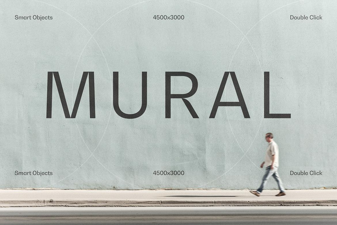 Large Wall Mockup