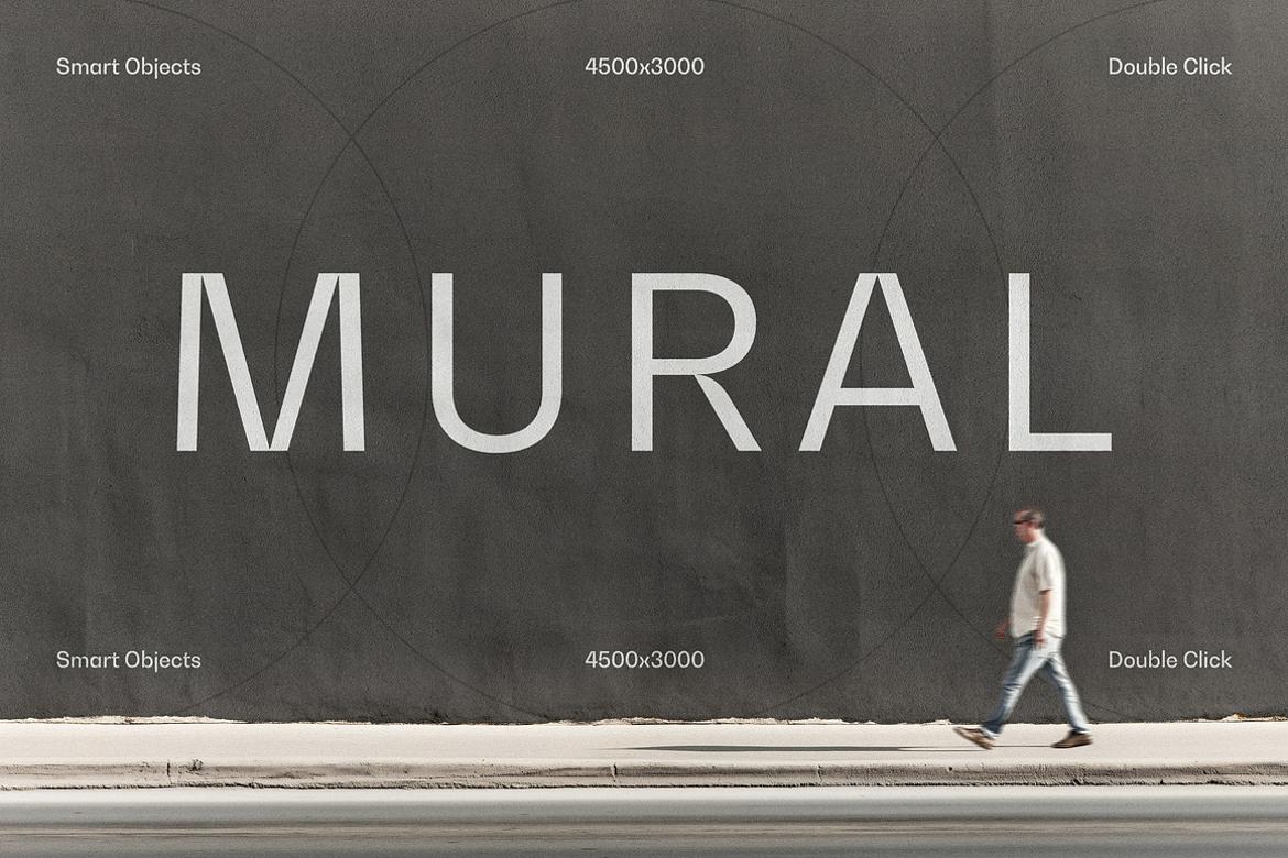 Large Wall Mockup