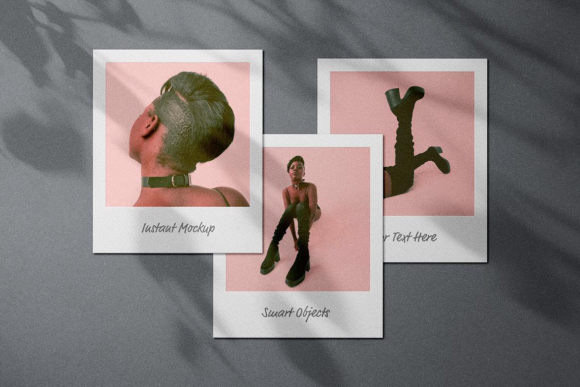 Polaroid Mockup Scenes