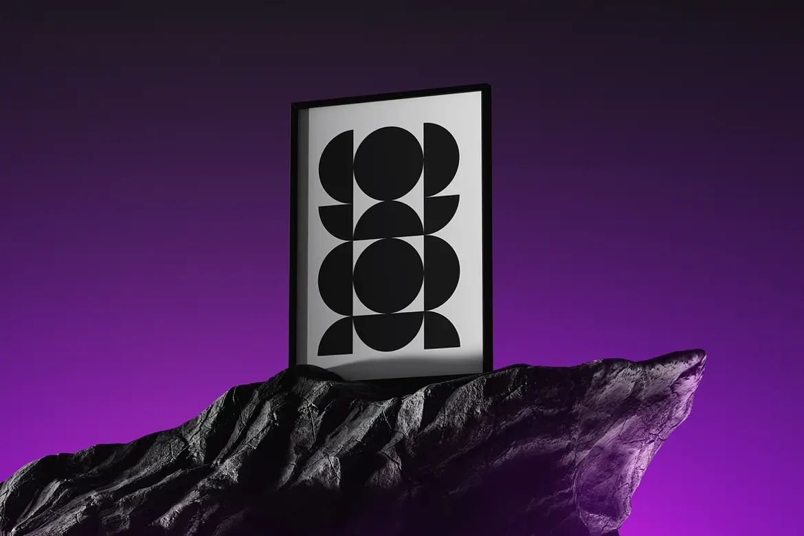 Rock & Neon Poster Mockup