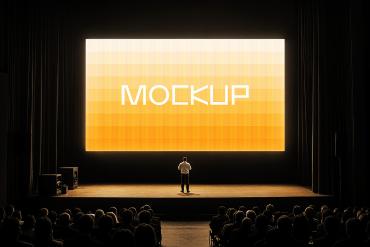 Stage Screen Mockup
