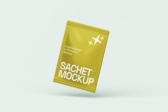 Sachet Packaging Mockup