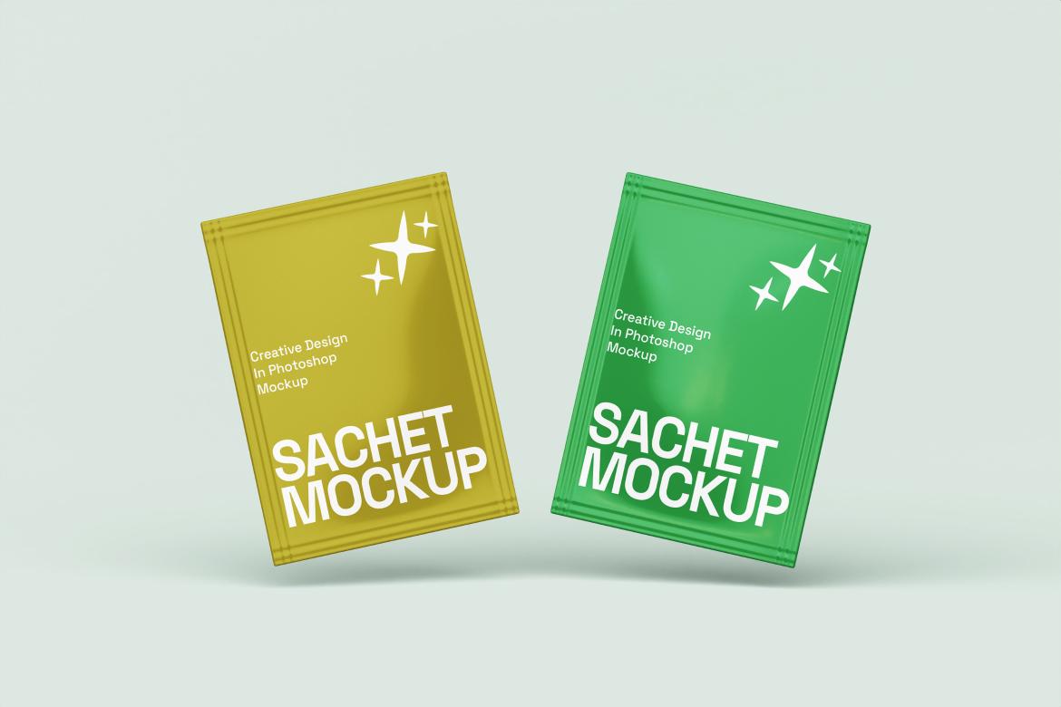 Sachet Packaging Mockup