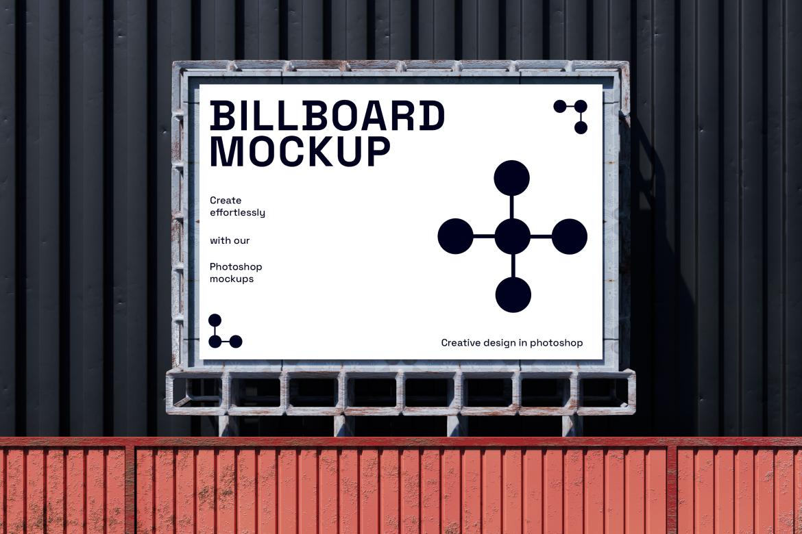 City Billboard Mockup