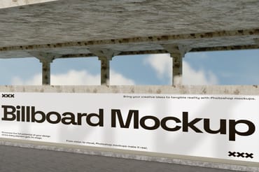 City Billboard Mockup