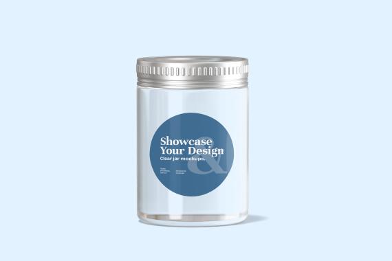 Clear Jar Mockup