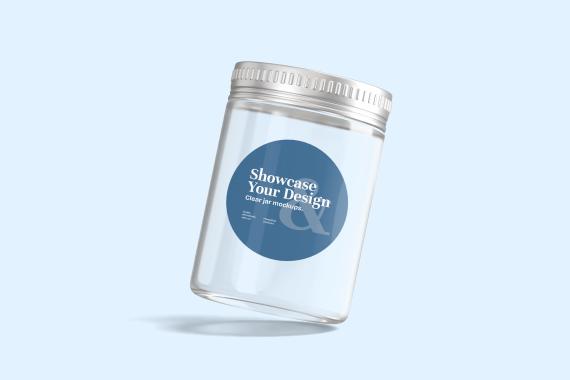 Clear Jar Mockup