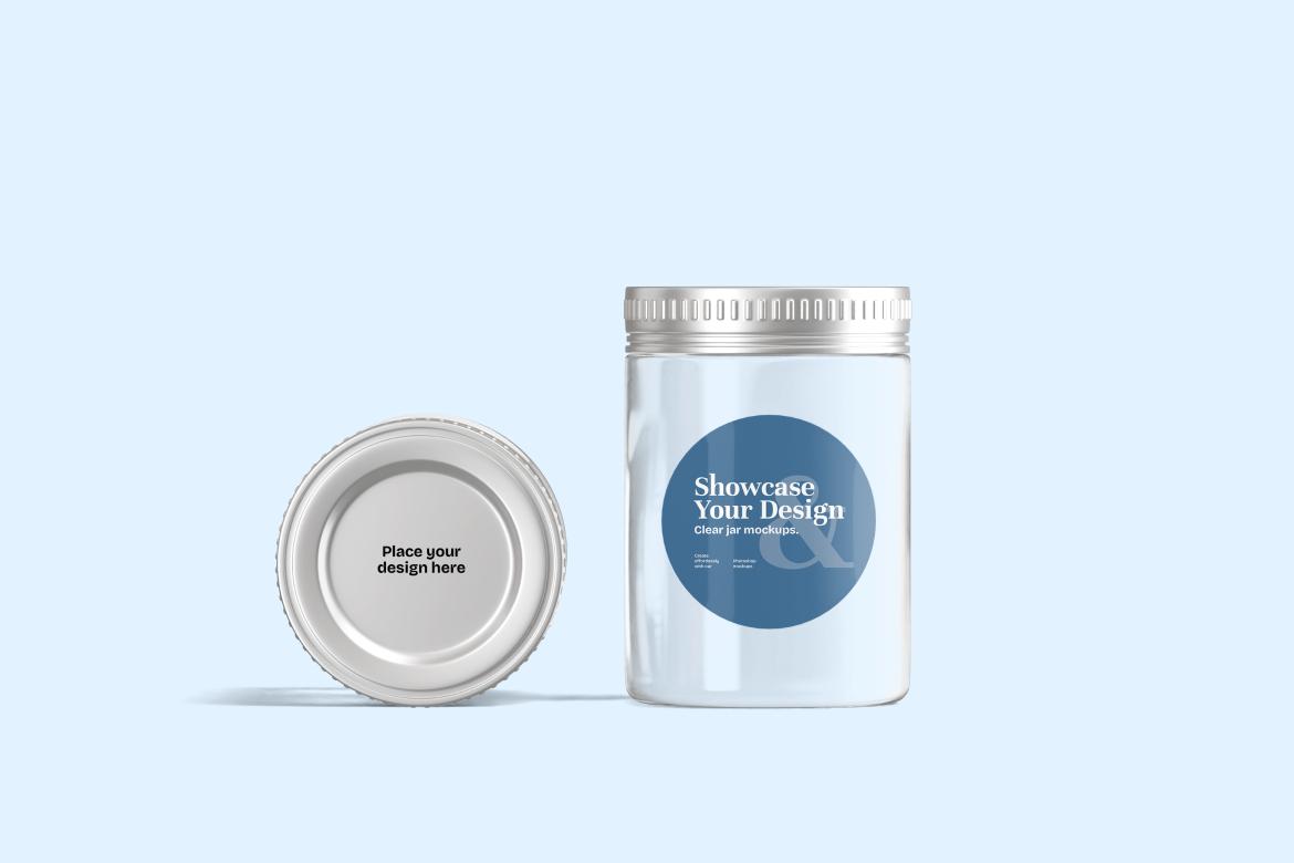 Clear Jar Mockup
