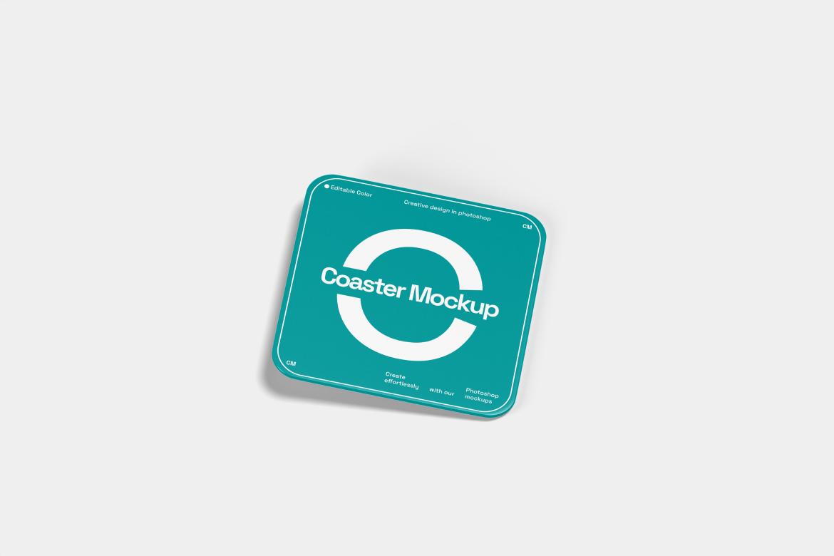 Coaster Mockup