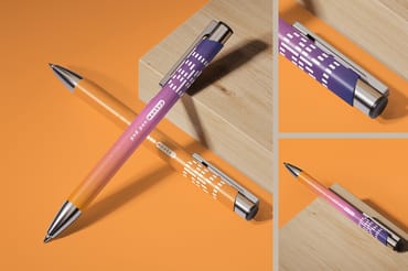 Branded Ballpoint Pen Mockup