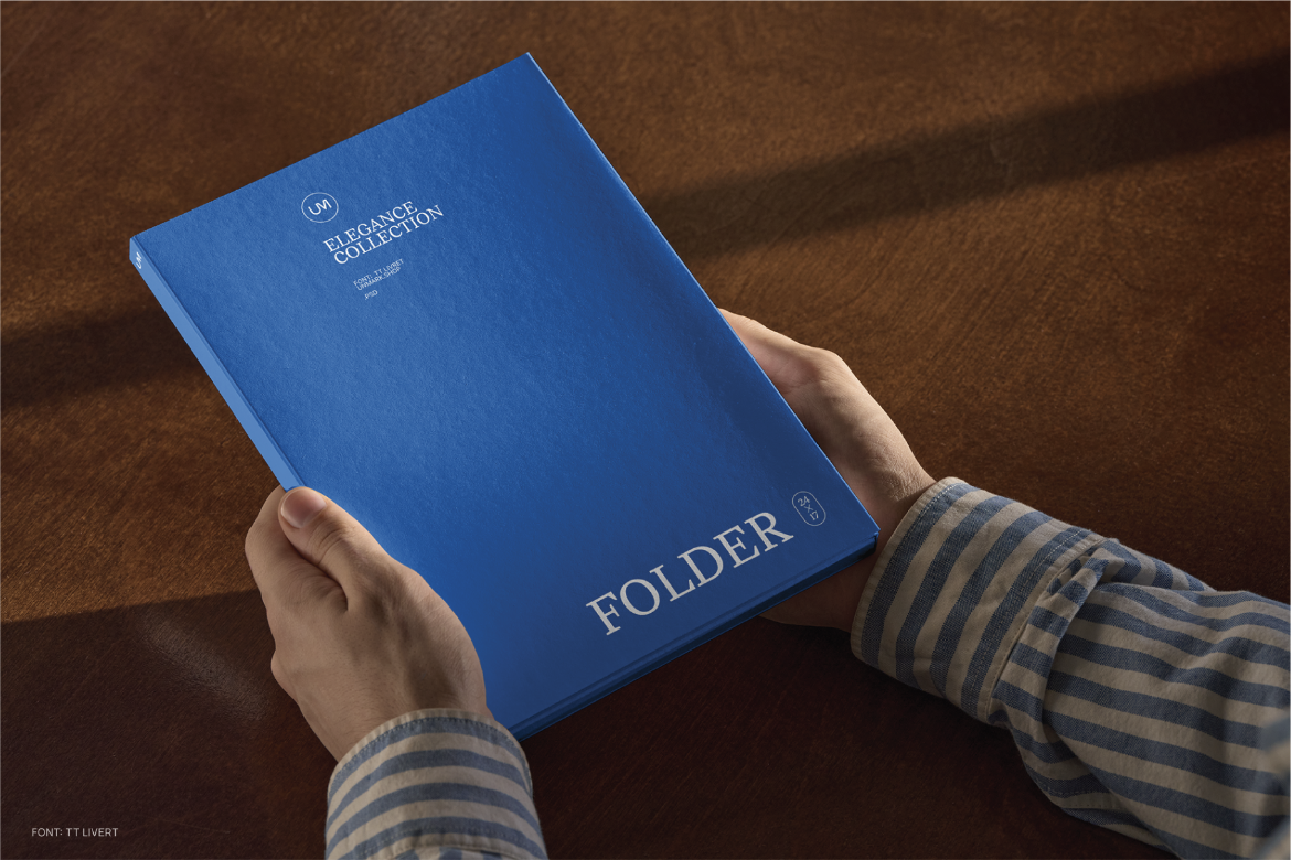 Folder Mockup Pack with Hand