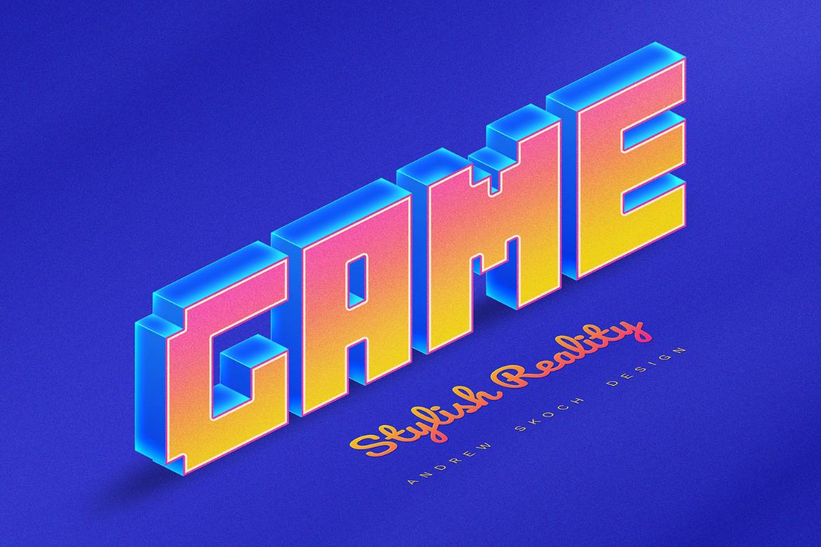 Gaming 3D Text Effects