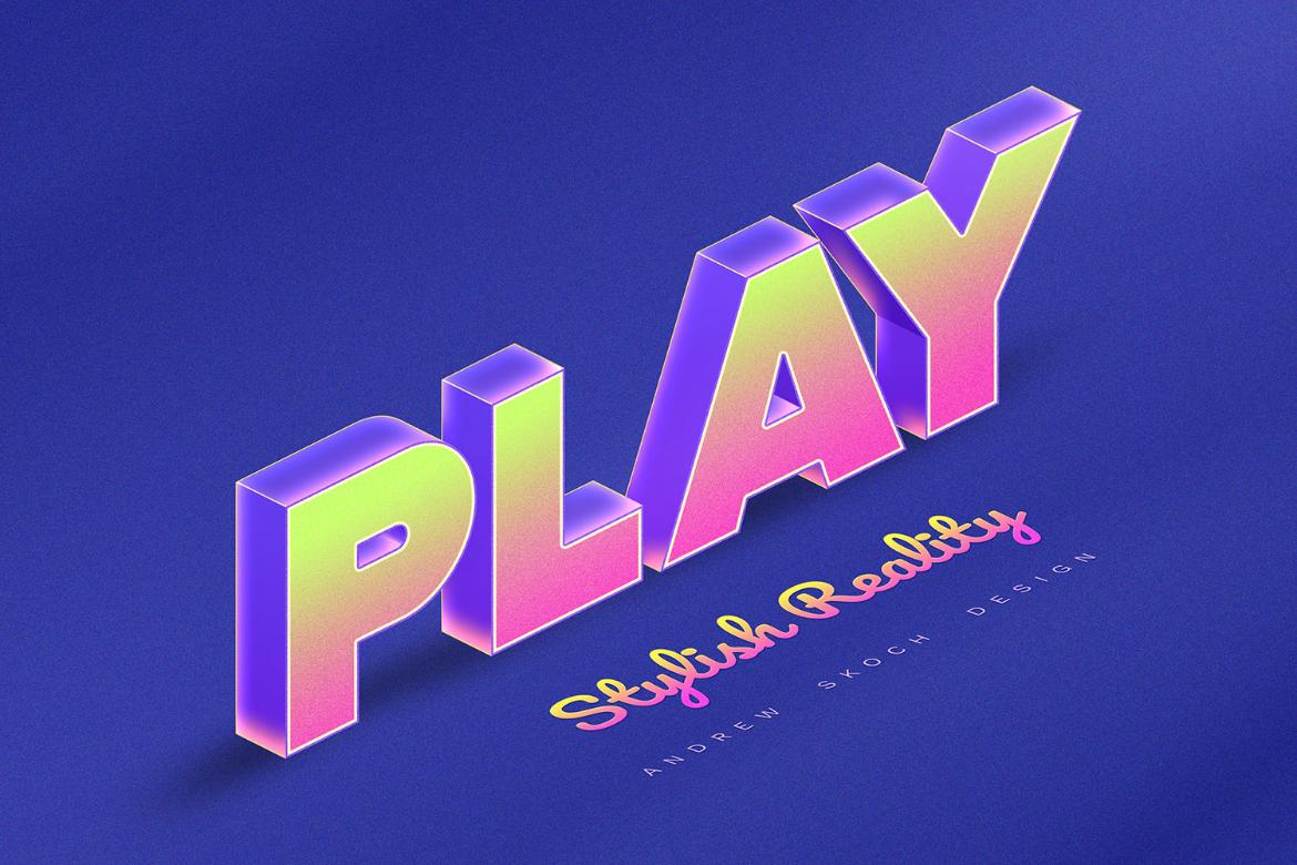 Gaming 3D Text Effects