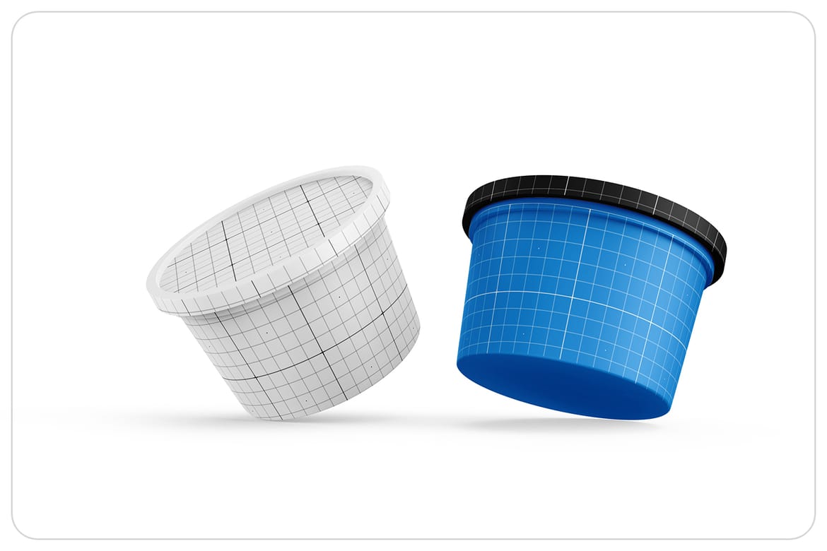 Ice Cream Cup Mockup