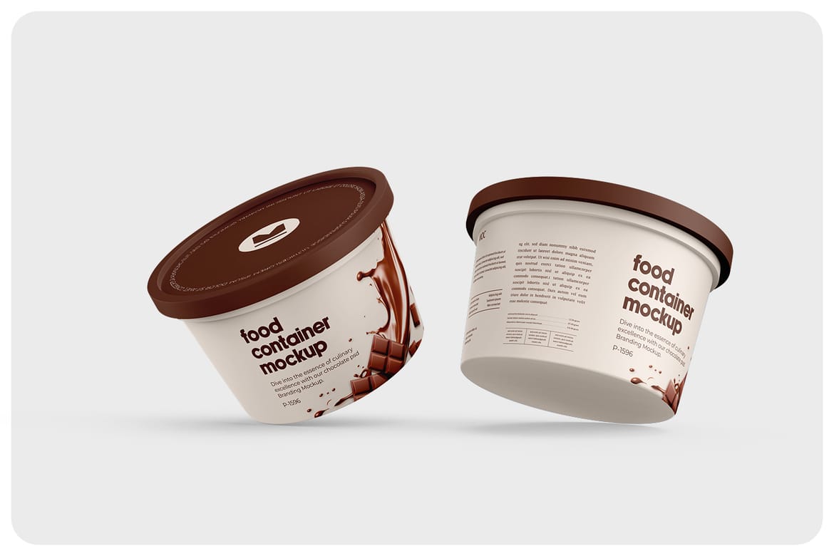 Ice Cream Cup Mockup