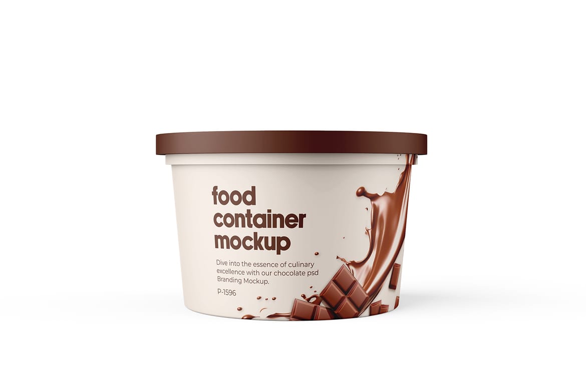 Ice Cream Cup Mockup