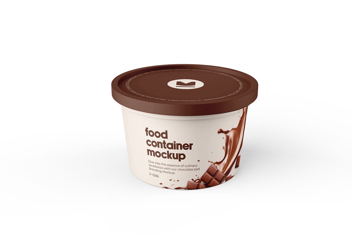Ice Cream Cup Mockup