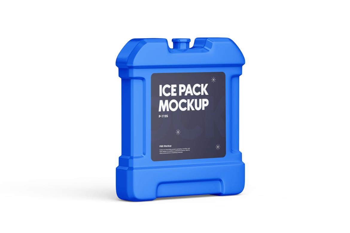 Ice Pack Mockup for Cooler