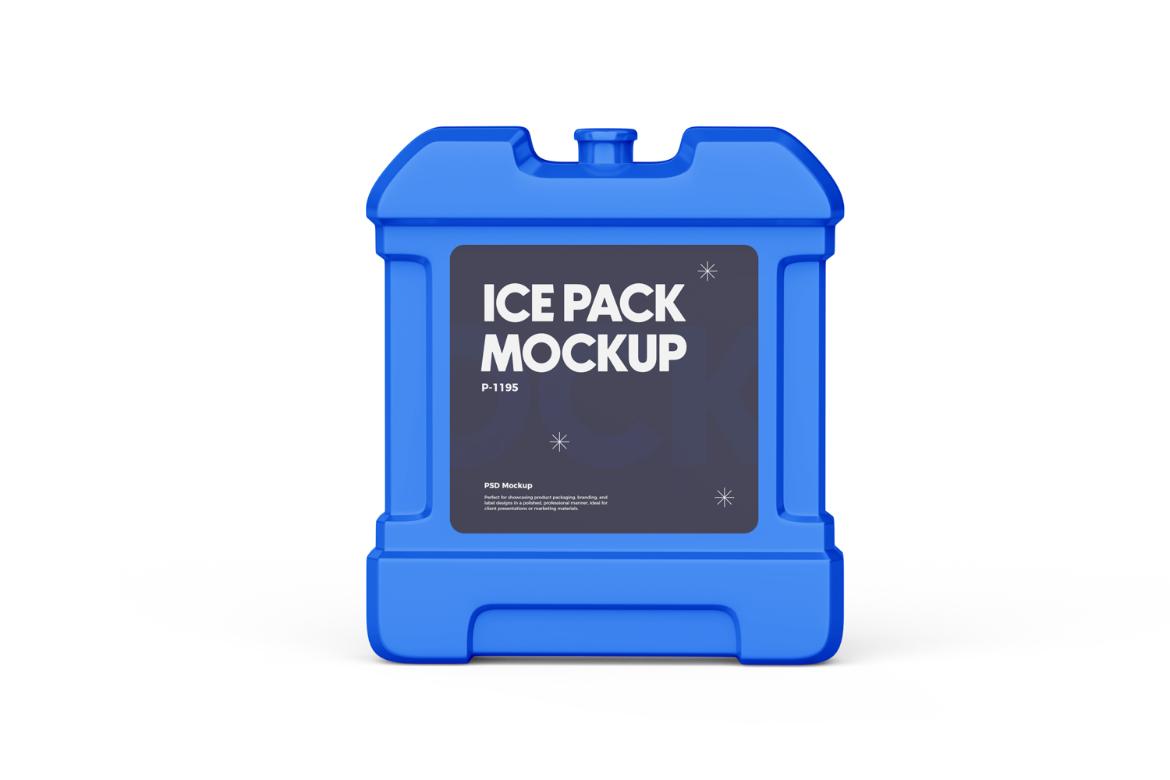 Ice Pack Mockup for Cooler