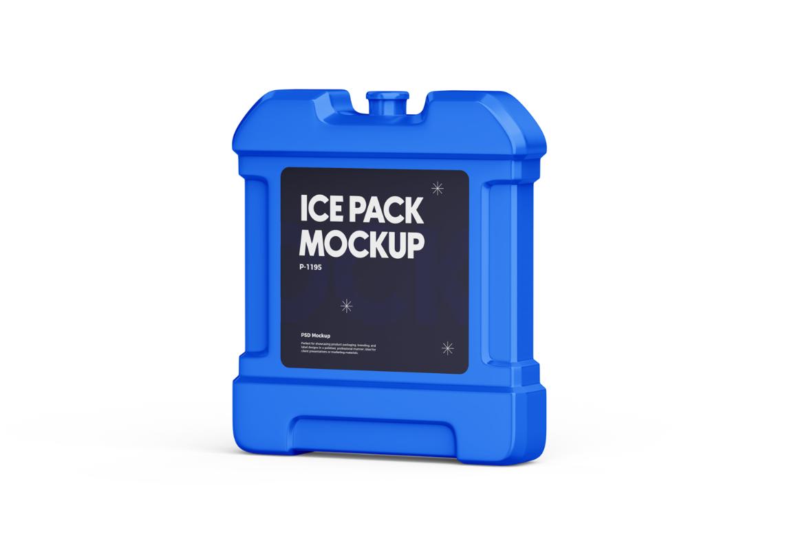 Ice Pack Mockup for Cooler