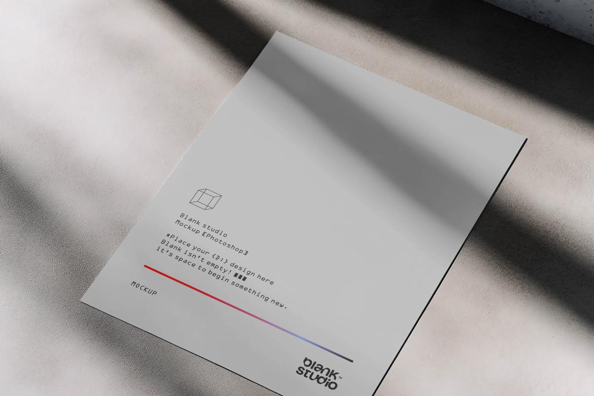 DIN Poster Paper Mockup Bundle 9