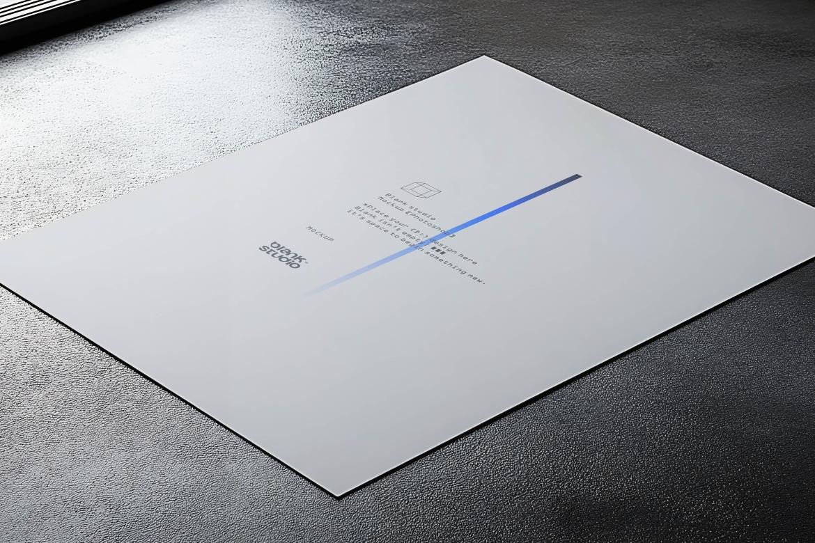 DIN Poster Paper Mockup Bundle 9