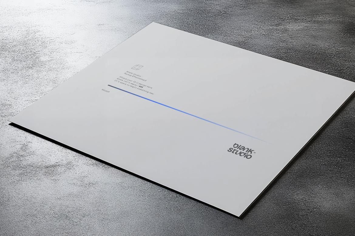 DIN Poster Paper Mockup Bundle 9