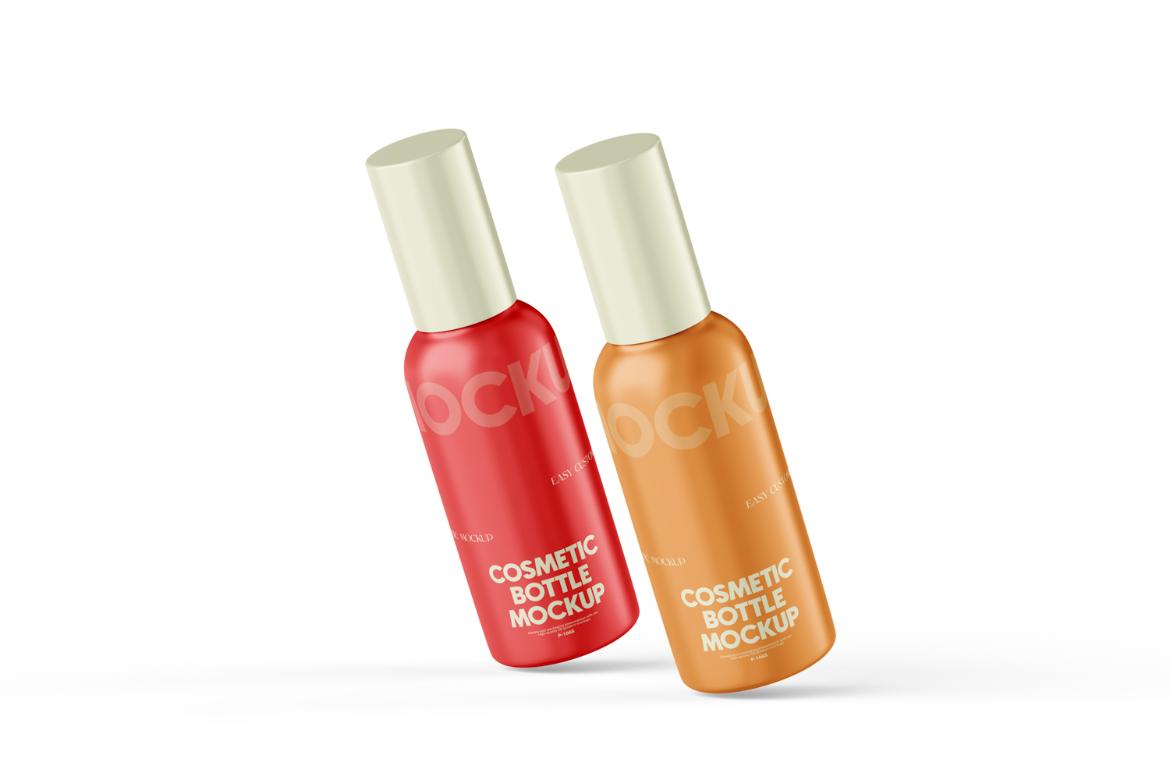 Cosmetic Bottle Mockup Set