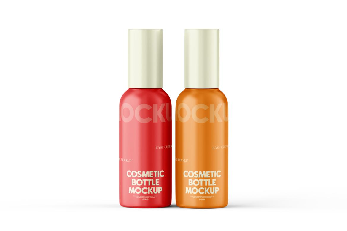 Cosmetic Bottle Mockup Set