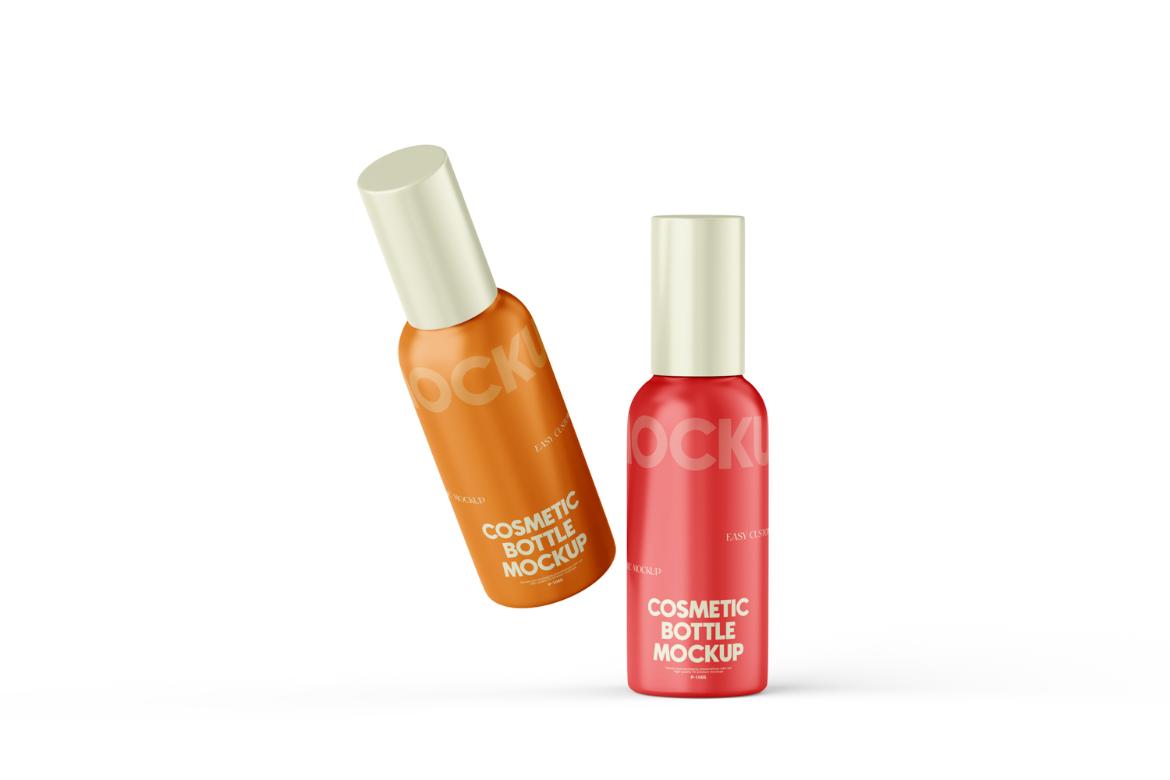Cosmetic Bottle Mockup Set