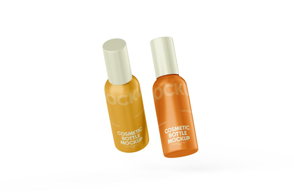 Cosmetic Bottle Mockup Set