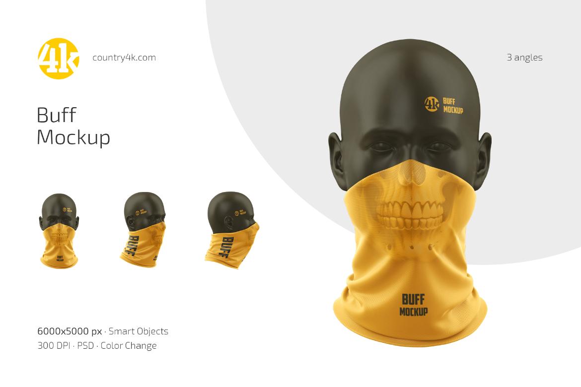 Buff Mockup Set