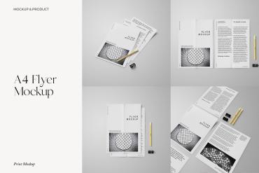 A4 Flyer Mockup