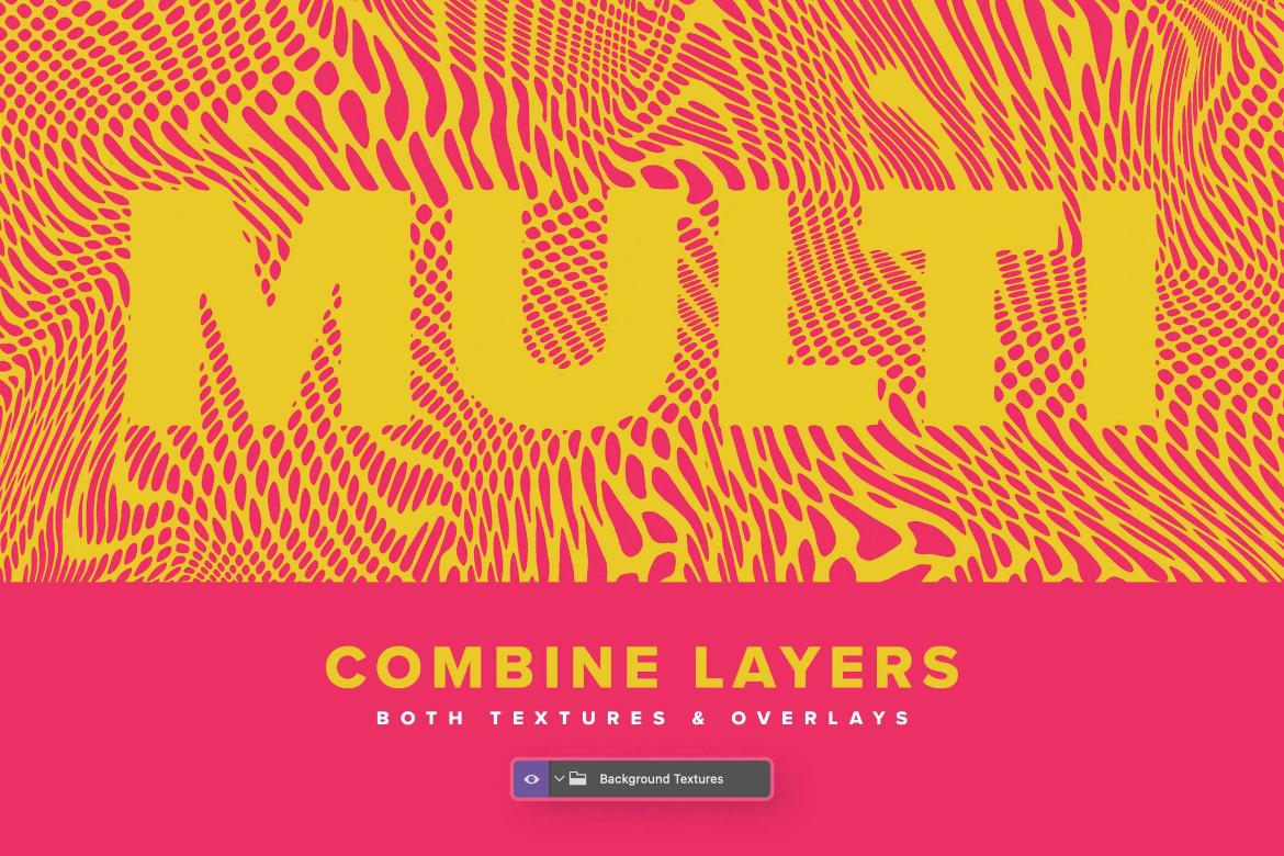 Abstract Warp Line Text Effects