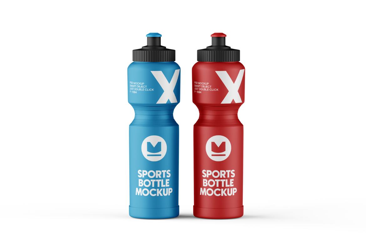 Sports Water Bottle Mockup