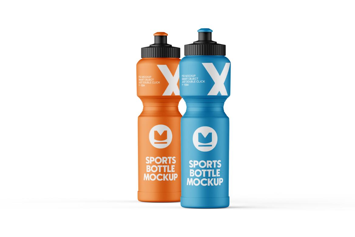 Sports Water Bottle Mockup